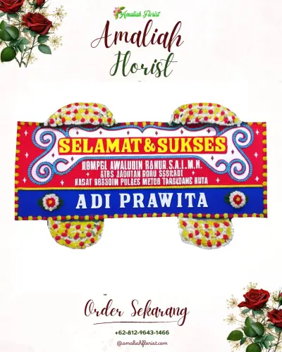 Karangan Bunga Ucapan Selamat di Pulorejo